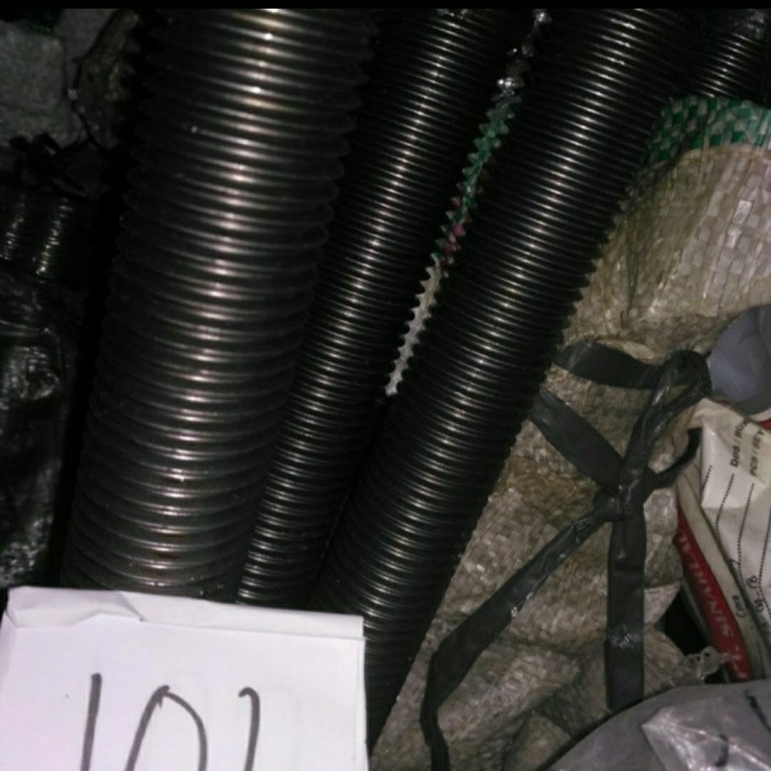 JBS99 asdrat besi hitam m8 x 3 meter studbolt 3 meter
