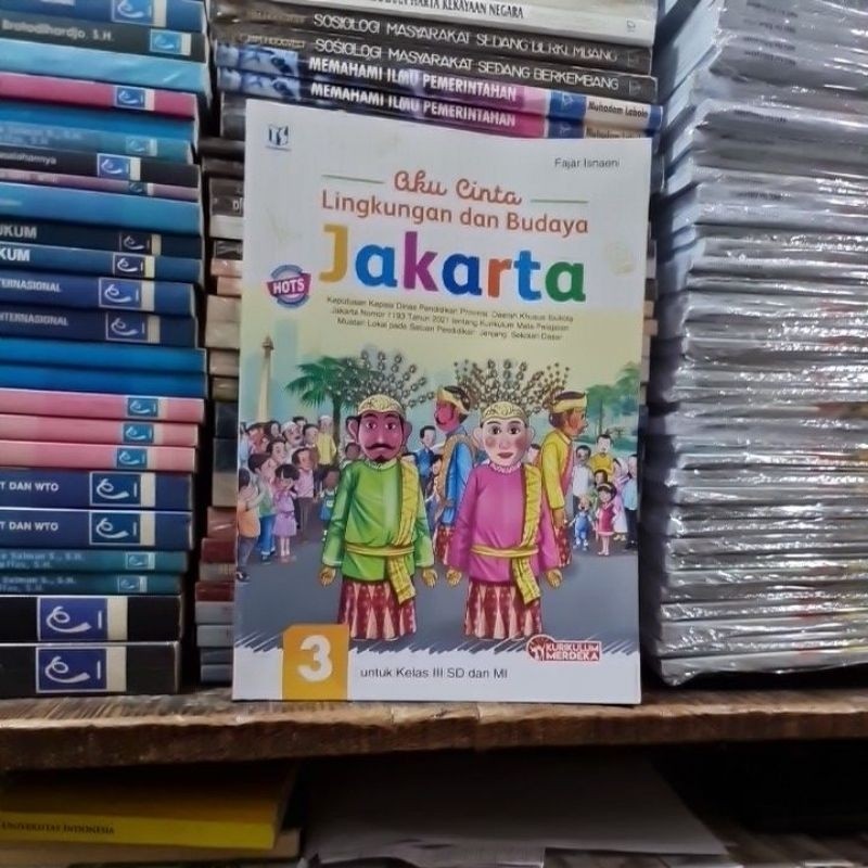 Plbj kelas 3 Aku Cinta lingkungan dan budaya Jakarta kelas 3 SD Kurikulum Merdeka by TIGA SERANGKAI