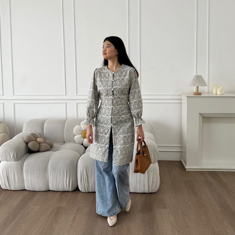 NAFA TUNIK RAMADHAN RAYA EID LEBARAN COLLECTION WANITA LENGAN PANJANG