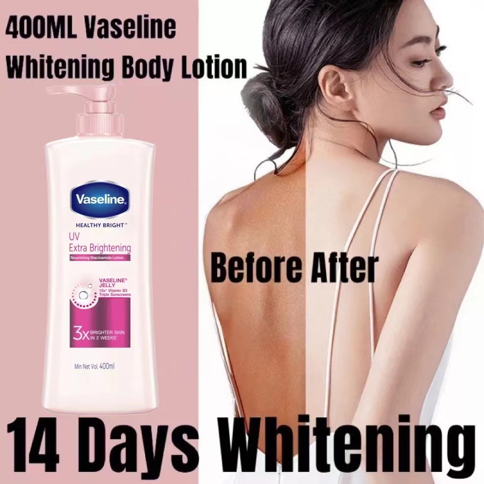 Vaseline Healthy Even Tone with Vitamin B3 and SPF 10 Nicotinamide Permanent Whitening Body Lotion S