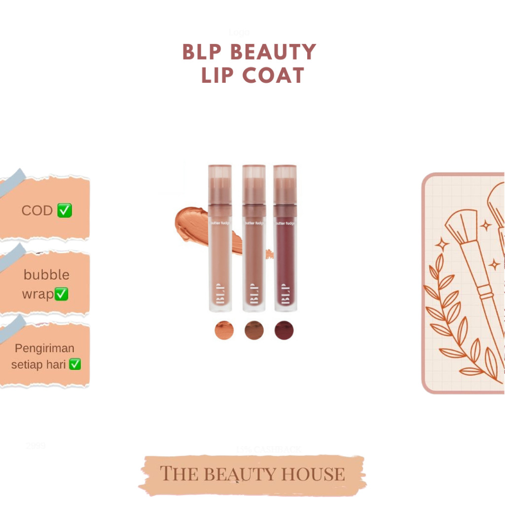 BLP BEAUTY LIP COAT BUTTER FUDGE - 3 SHADES