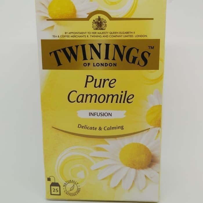 

Twinings Pure Cammomile - Teh Celup Twining 25x2gr