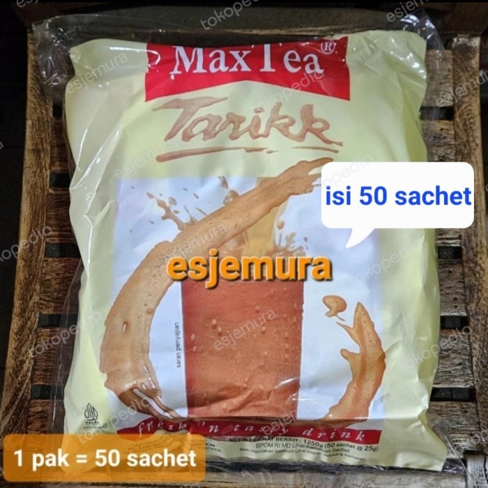 

Max Tea / Teh Tarik (pack 30's) - 50 sachet