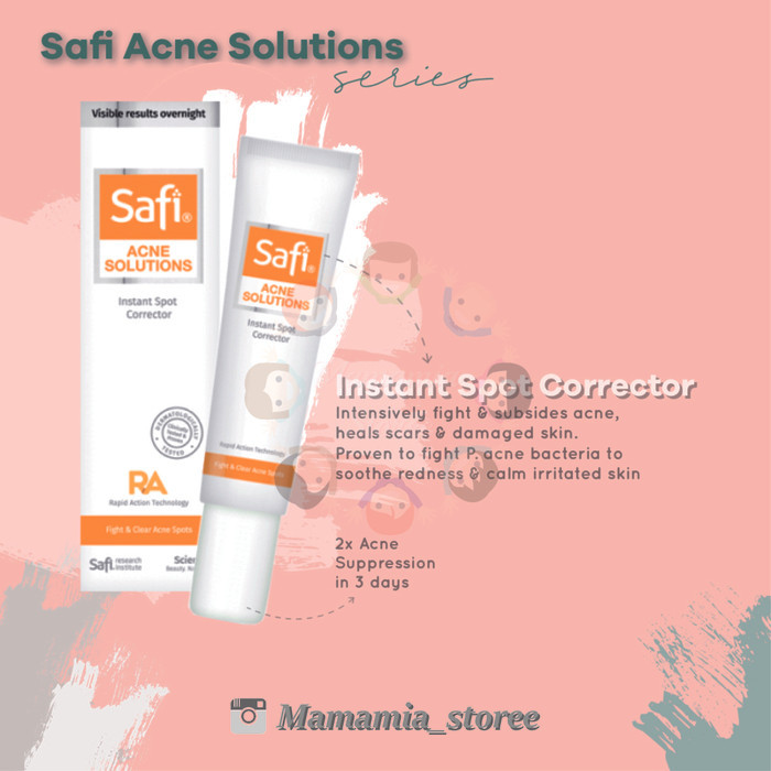 Safi Malaysia | Acne Solutions Instant Spot Corrector 15gr