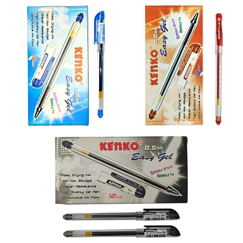 

KENKO EASY GEL PEN 0.5mm (1PAK/12PCS)