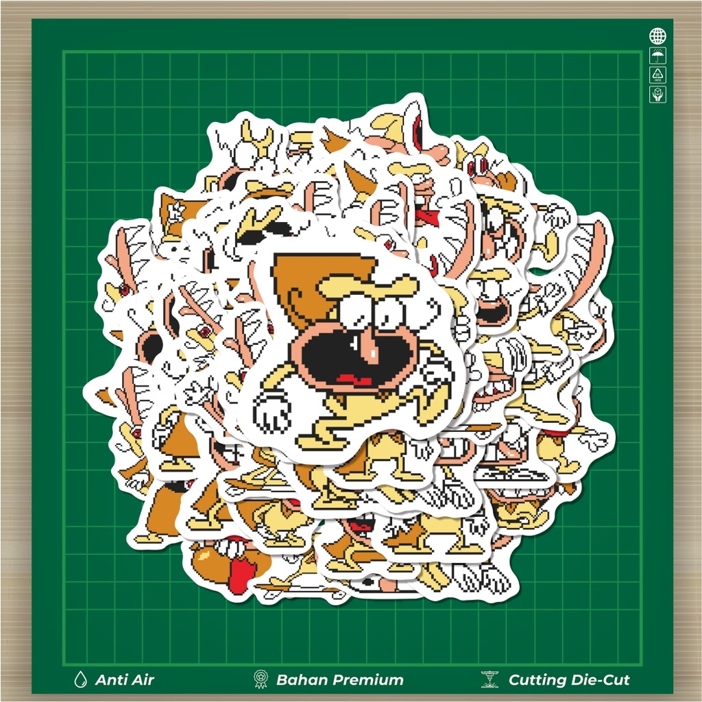 

HOT 50 PCS STIKER Stiker Pizza Tower V24 Stiker Fashion Cars Decal Dingin Kartu Album Custom Vinyl Anti Air- Sticker Aesthetic Buku Journal Koper Casing HP Tablet Laptop Helm Motor Botol Minum
