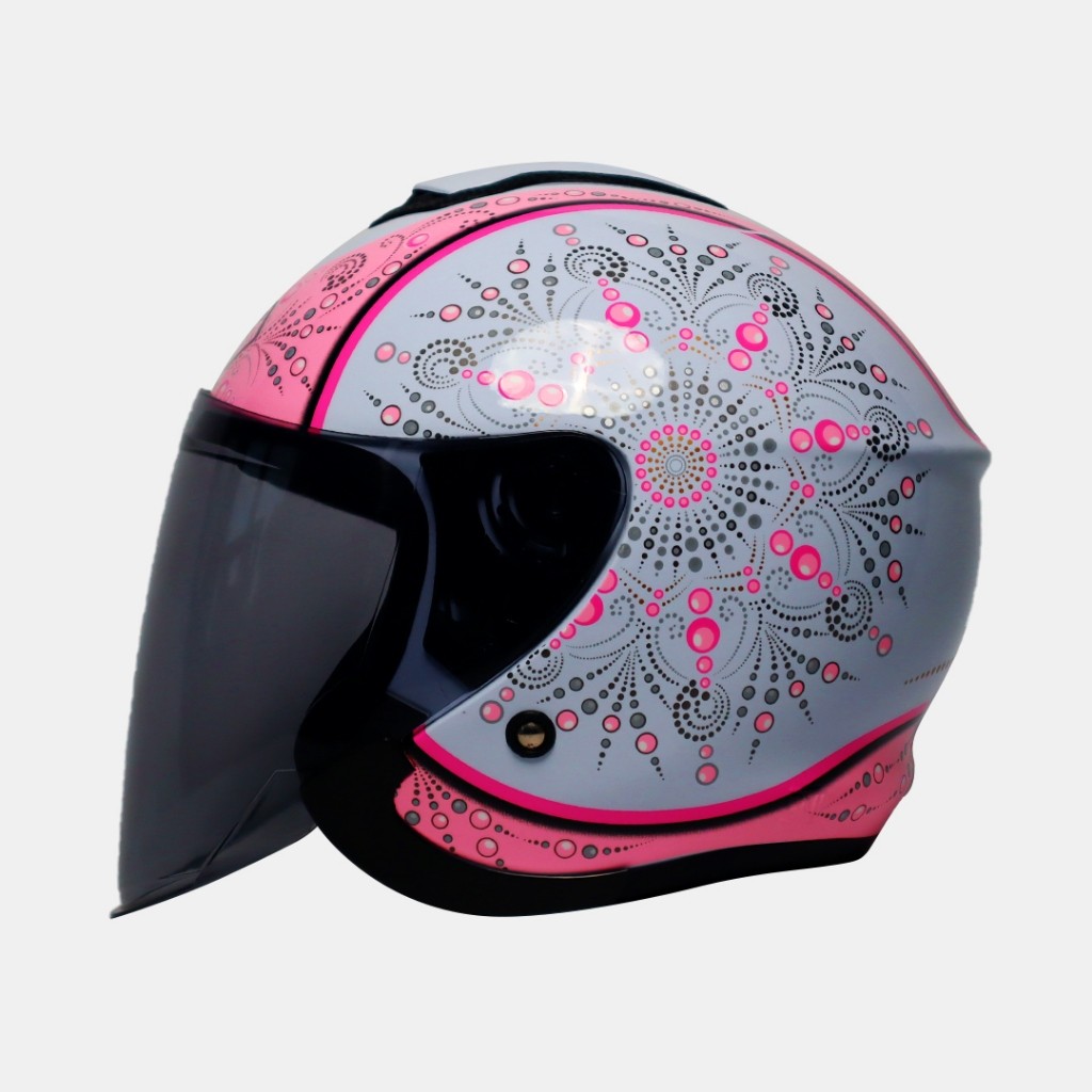 HELM JS LATTE PASTEL/HELM SNI/HELM JS ORIGINAL/HELMHIJAB/HELM CEWEK/HELM WANITA/HELM MURAH/HELM_BOGO