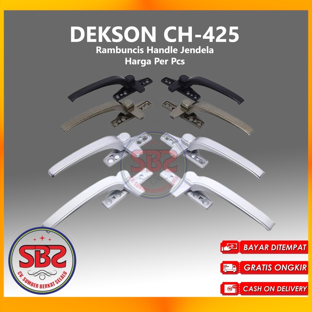 DEKSON Rambuncis Handle jendela - RAM BUNCIS - RAMBUNCIS - Dekson CH425 - Rambuncis Jendela Handle J