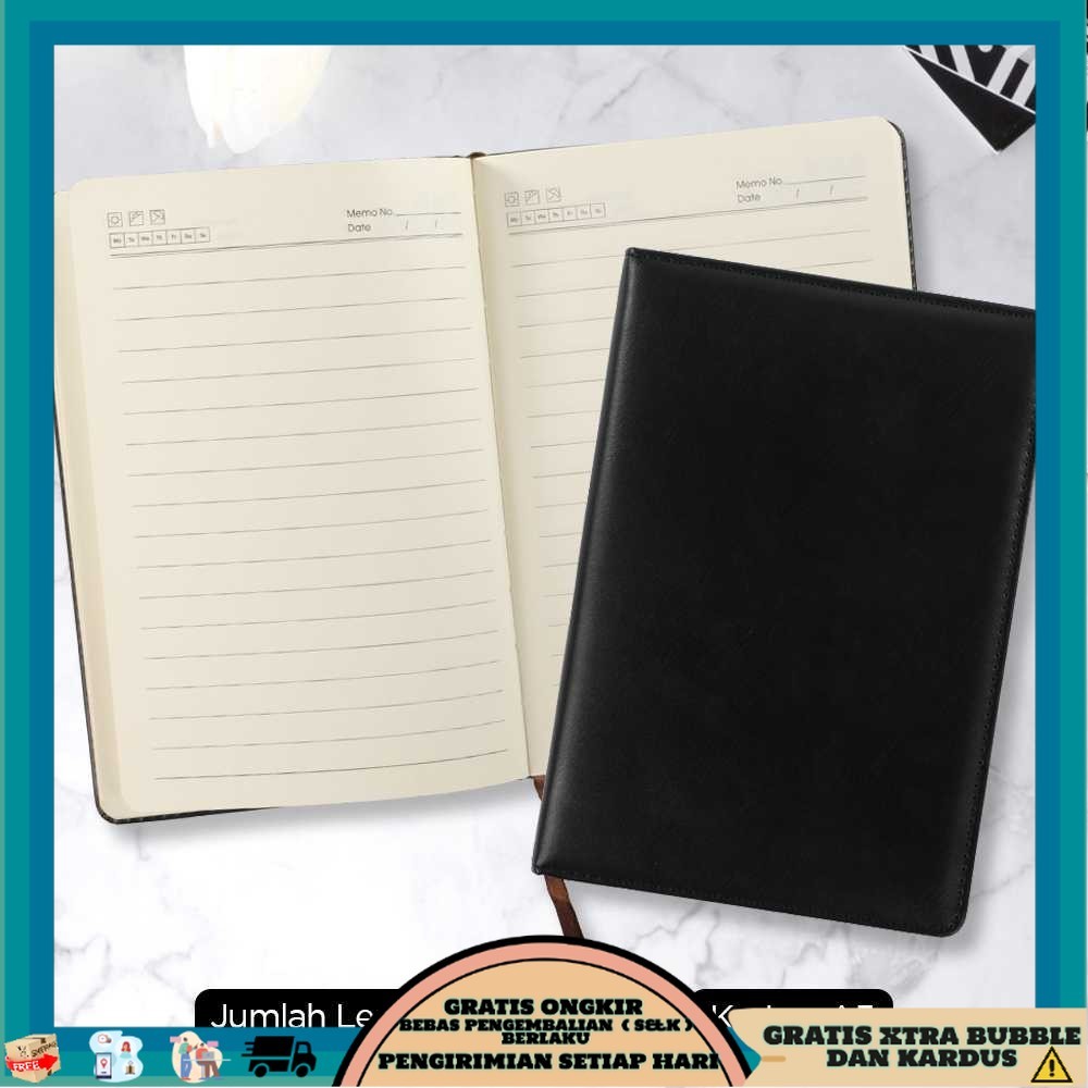 

Toddi Buku Jurnal Hardcover Notebook Diary A5 180 Halaman Grid - 1623