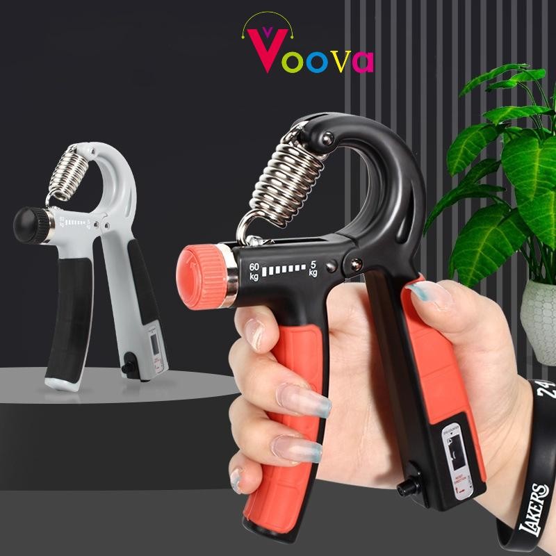 VOOVA Handgrip Hand Grip 5-60 Kg Alat Bantu Fitness Otot Lengan Portable/ Olahraga Lengan