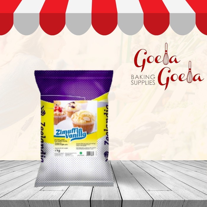 

✨TERLARIS -Zeelandia Zimuffin Vanilla/Vanila 1kg