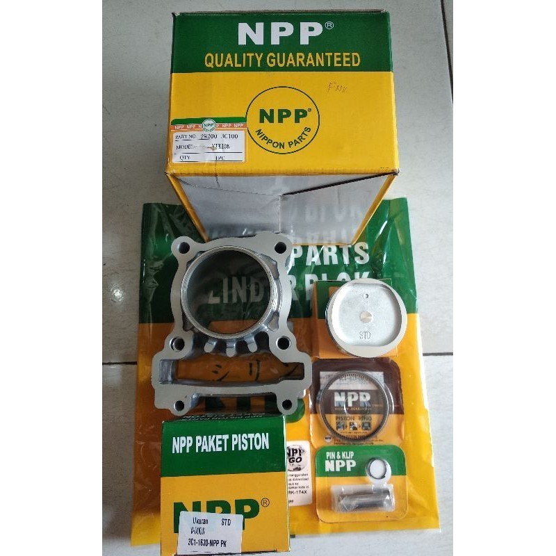 blok seher boring cylinder set plus piston kit Vixion lama vixion new 3c1 1pa r15 original npp