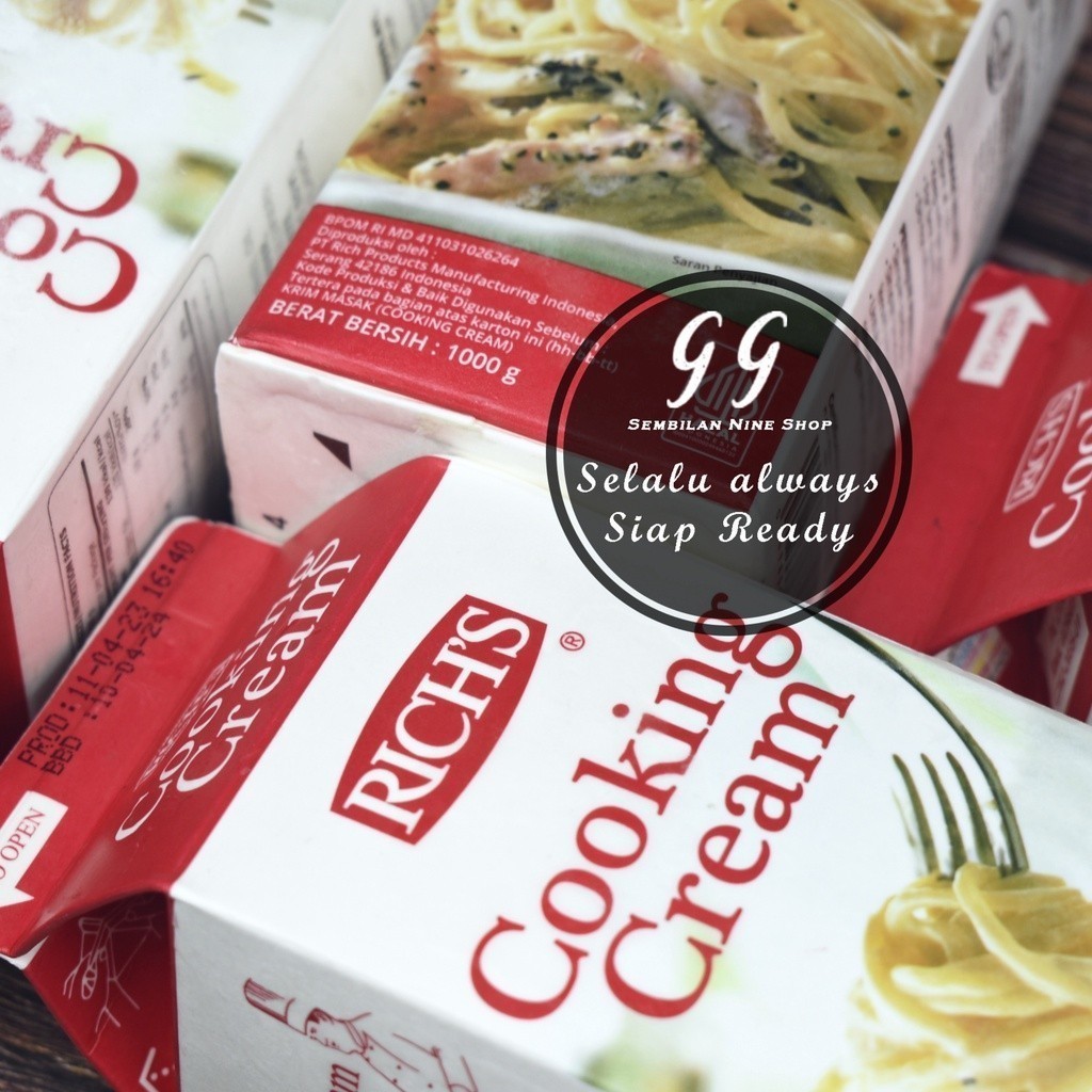 

RB RICHS COOKING CREAM 1 KG Rich's Krim Masak