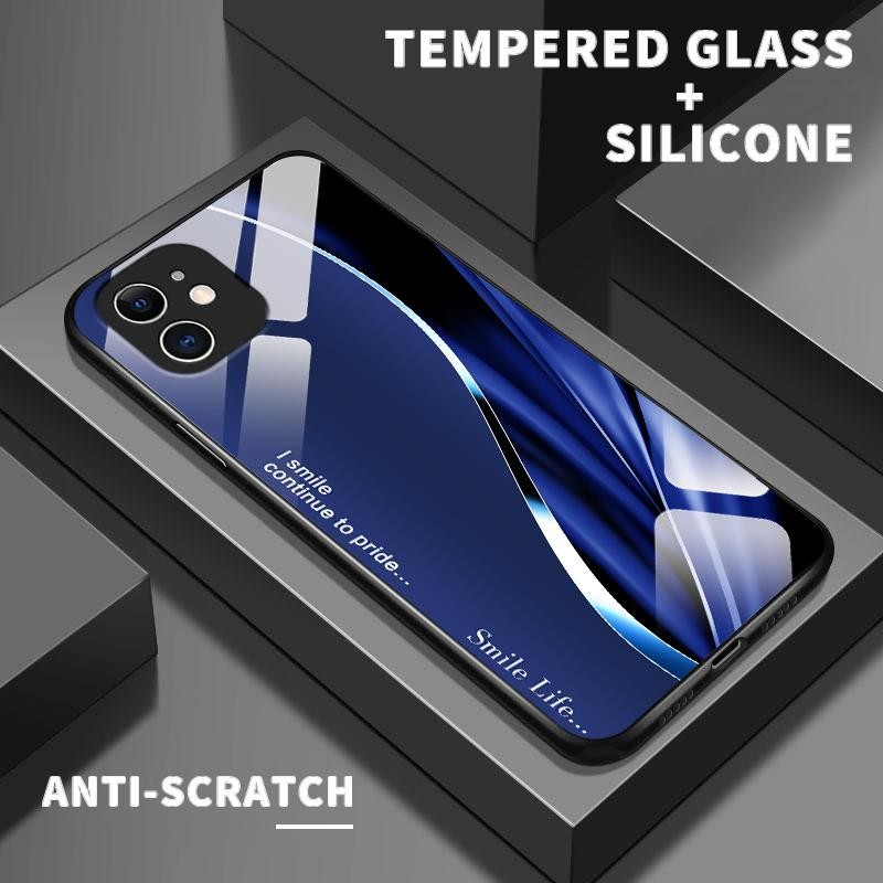 Kaca Kaca For Samsung Note 10 Plus Note 9 Note 10 4G 5G Case Simple Metal Printing Slikon Hardcase H