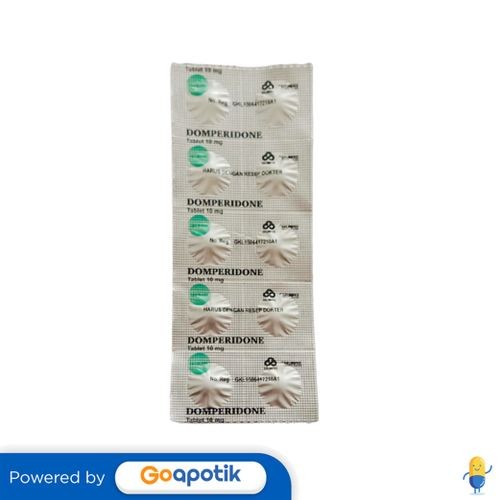 Domperidone Erlimpex 10 Mg Strip 10 Tablet