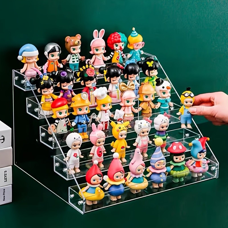 

1pc 5 Layer Display Stand, Desktop Organizer Display Rack For Figure, Dessert, Cosmetic, Jewelry, Cupcake Perfume Ornament
