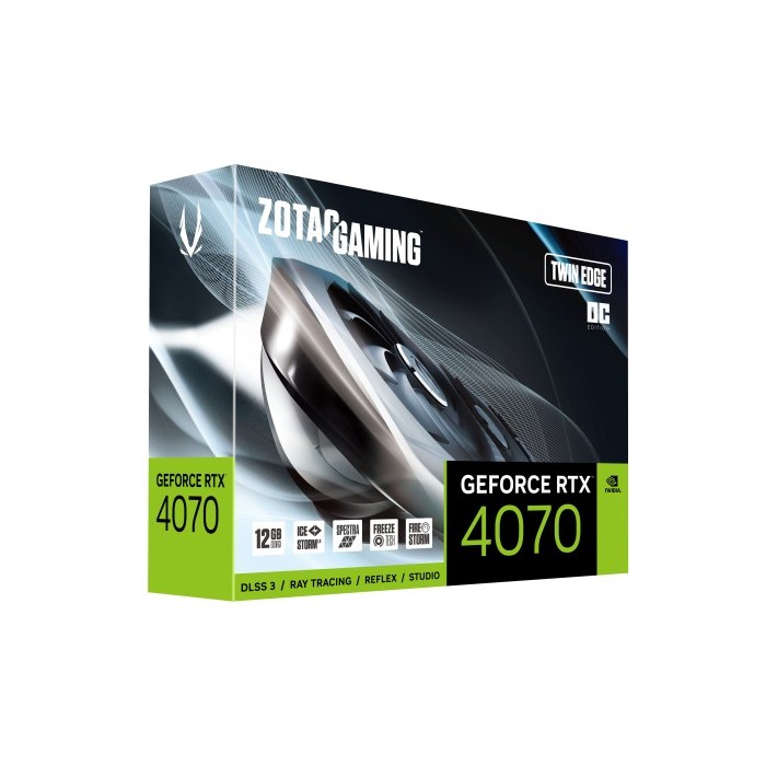ZOTAC RTX 4070 TWIN EDGE OC 12GB DDR6X 192BIT