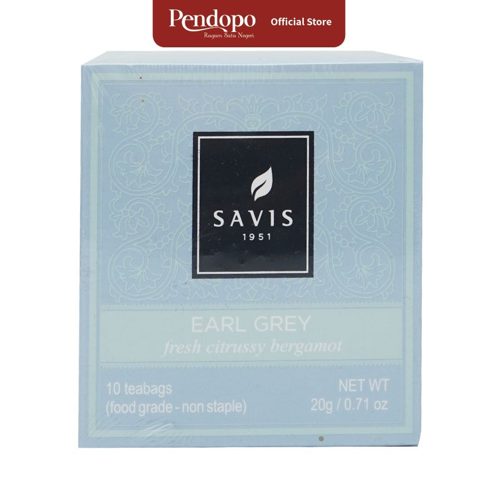 

Pendopo Savis Set 10 Pcs Teh Earl Grey Fresh Citrussy Bergamot