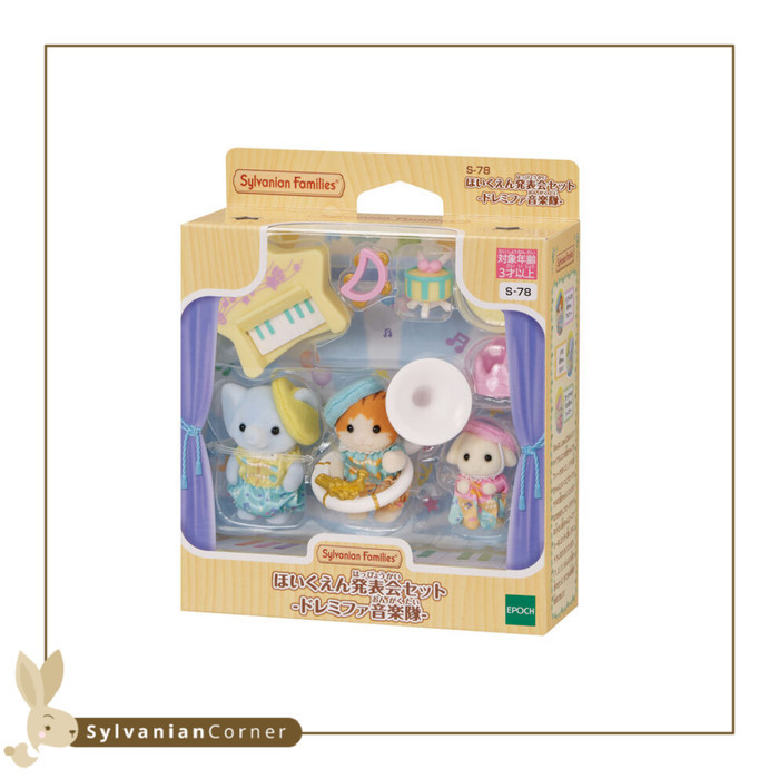 ✨Q.LnS✨ - BEST SELLER Sylvanian Families Recital Set - Do-Re-Mi-Fa Music Band