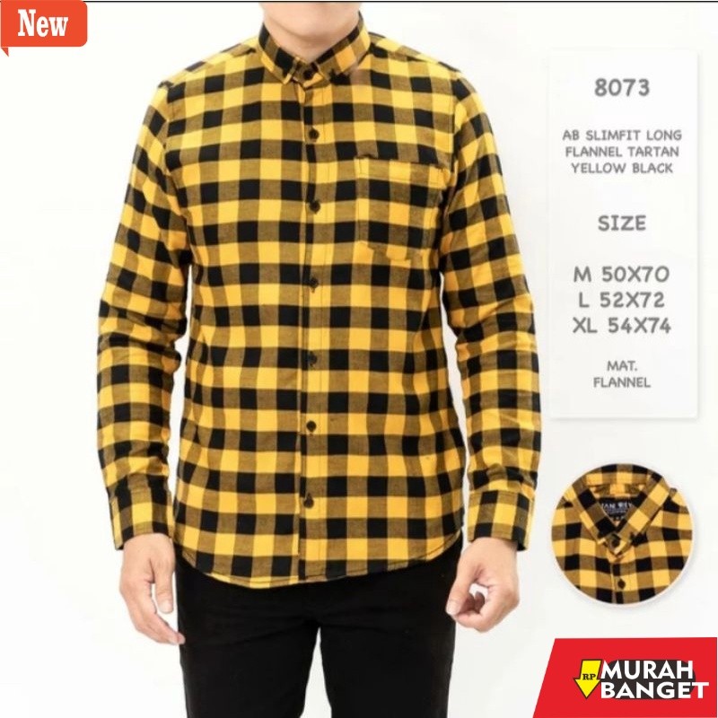 kemeja kotak kotak cowok KEMEJA FLANNEL PRIA LENGAN PANJANG / KEMEJA FLANEL PRIA DAN WANITA KOTAK CA