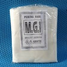 PURING NASI MGI - puring Nasi Trikot Isi 20pcs / Lembar / Kain Penanak Nasi / Saringan Serbaguna