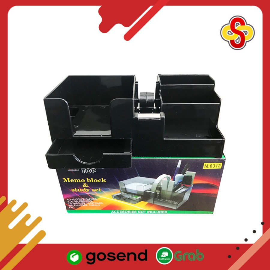 

Desk Set / Pen Holder / Tempat Alat Tulis Microtop M 8312