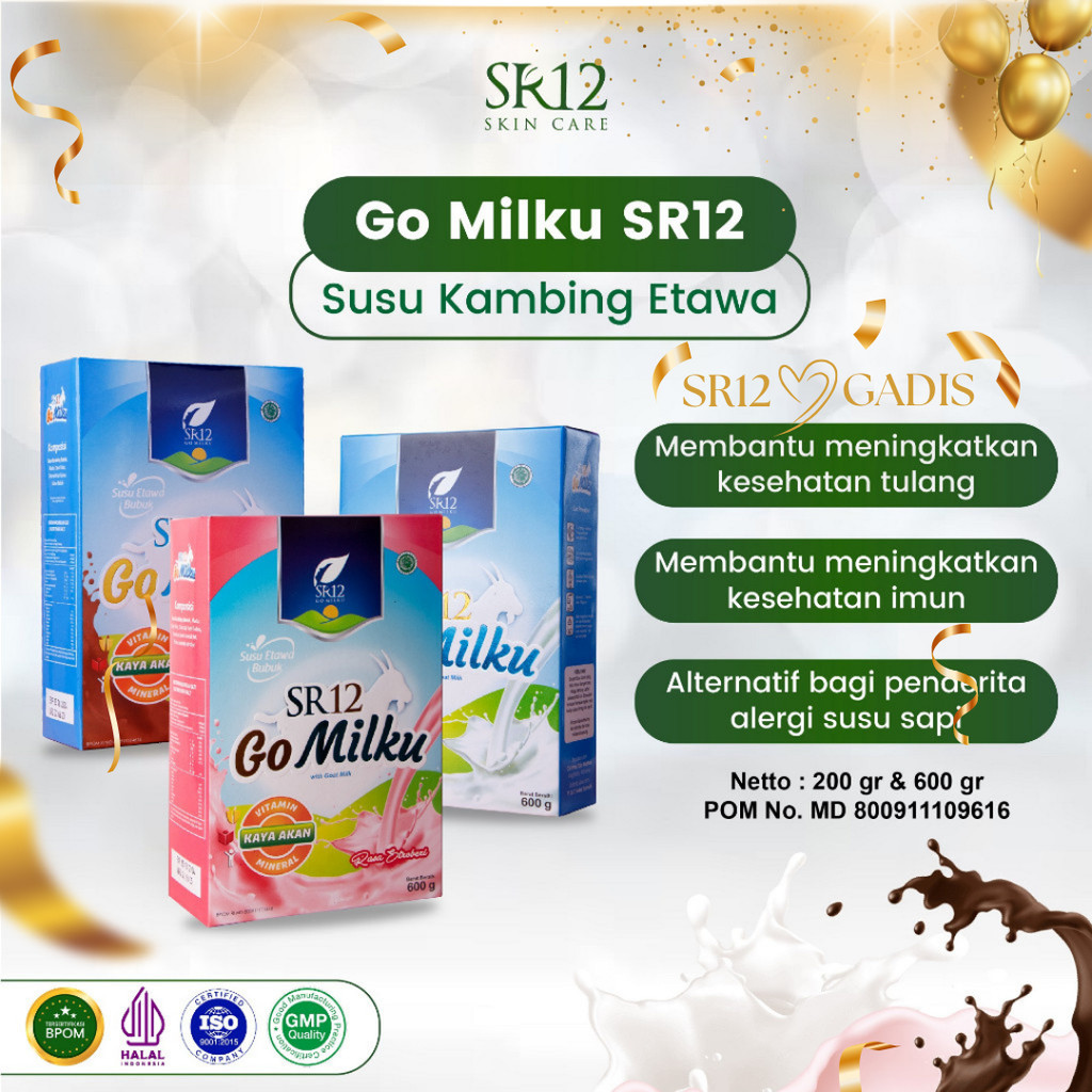 

Susu Gomilku SR12 Etawa Halal Terbaik - Susu Kambing Etawa Gomilku - Kualitas Premium Tidak Berbau