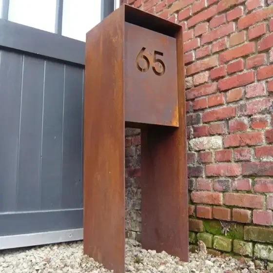 

Free Standing Extra Large Outdoor Mailbox Metal Letter Box