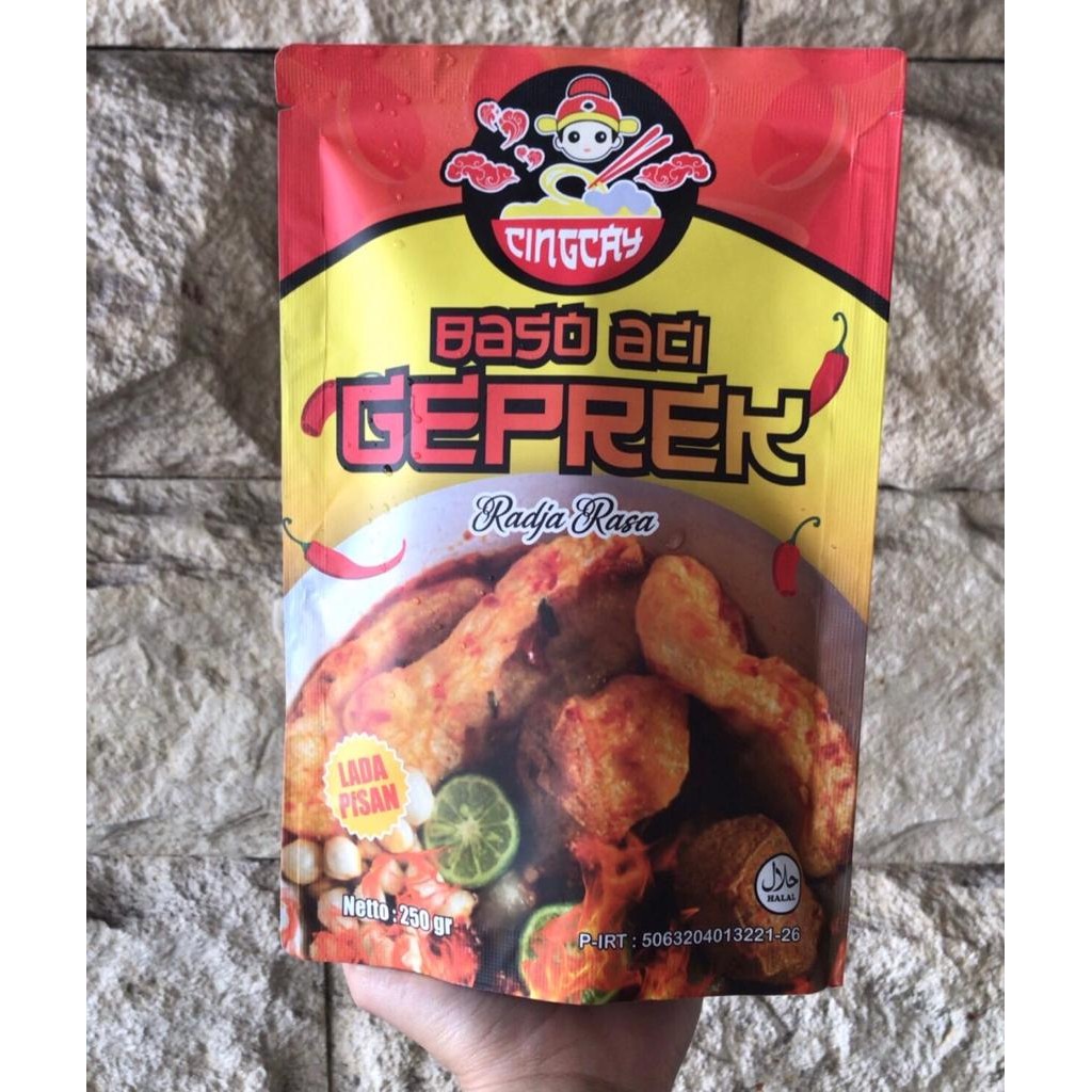 

Baso aci geprek cuanki