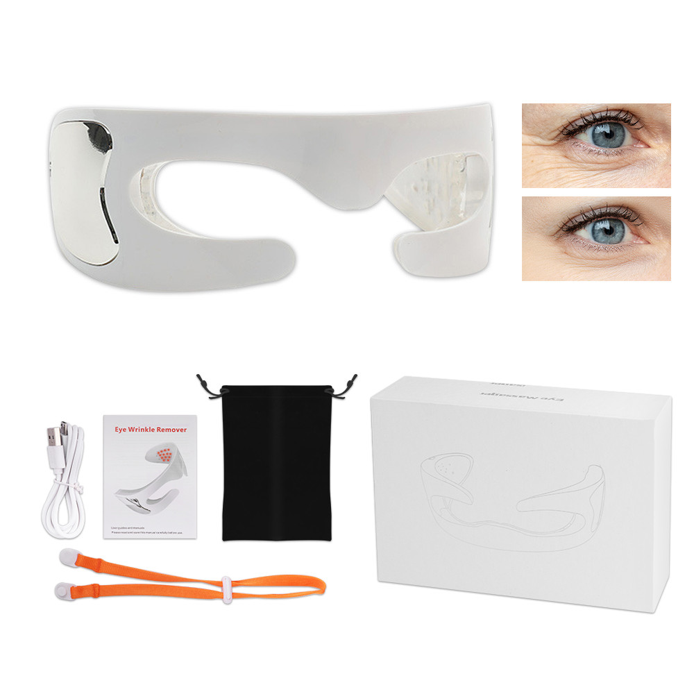 Electric LED Eye Massager Instrument Vibration Eye Mask Photon Therapy Eye Bag Wrinkle Removal Fatig