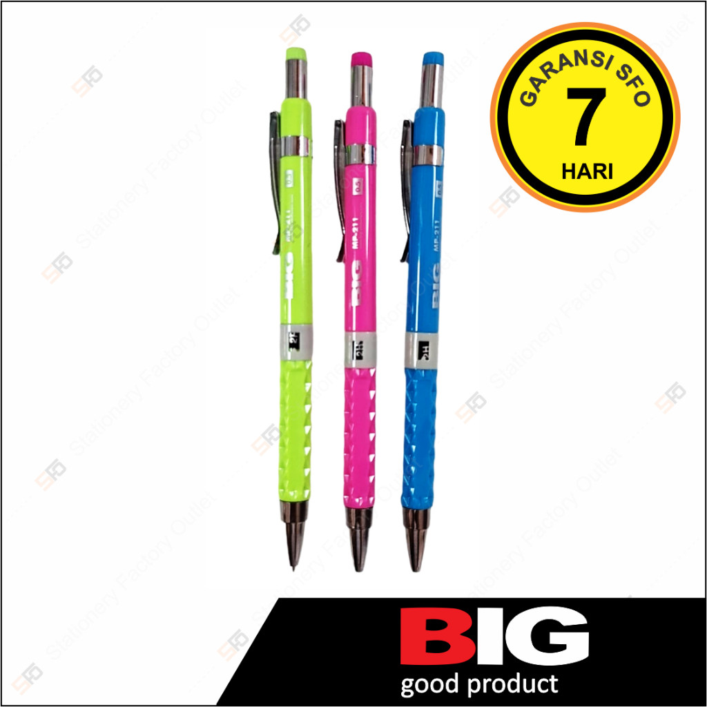 

Pensil Mekanik Big 0.5mm MP-211 - SFO Semarang Official