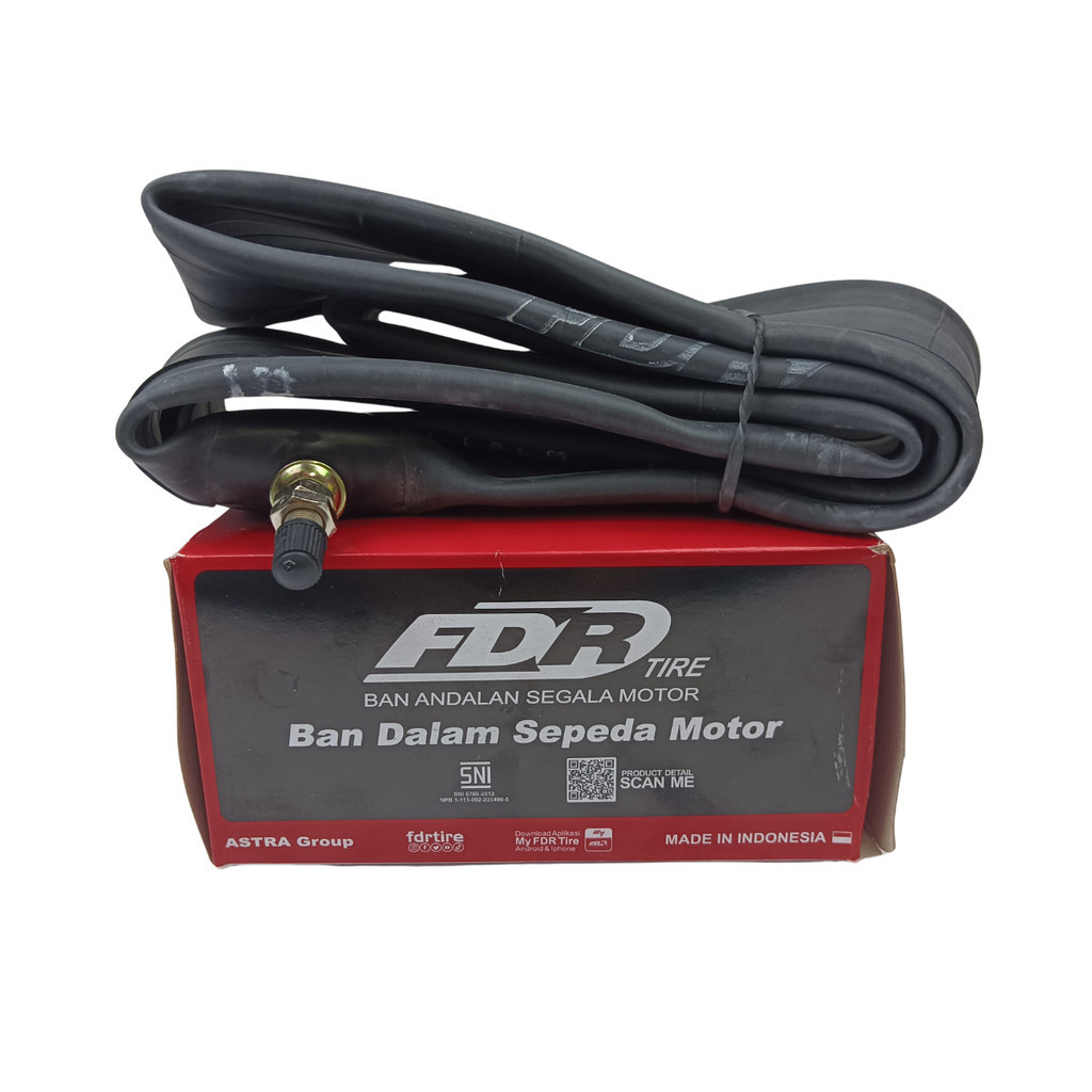 Ban Dalam Motor Bebek FDR 275-17 Ukuran Ring 80/90 - 17 Supra Grand Prima sepeda motor