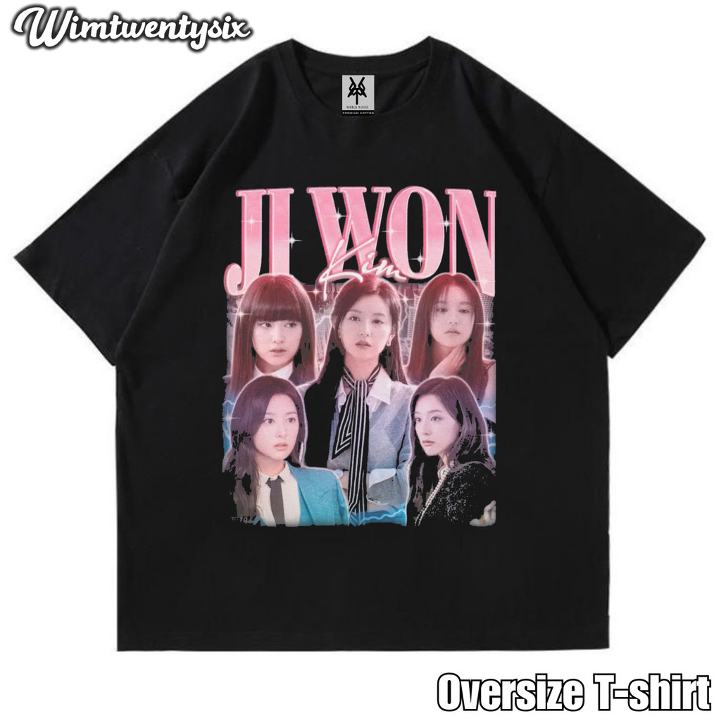 KAOS OVERSIZE | VINTAGE | T-SHIRT OVERSIZE | KAOS KIM JI WON