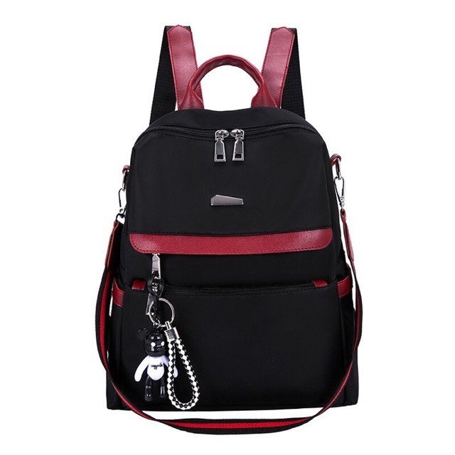 Tas Ransel untuk Wanita, Kulit PU Lembut Anti Pencurian Tas Ransel Perjalanan Tas Bahu Kasual untuk 