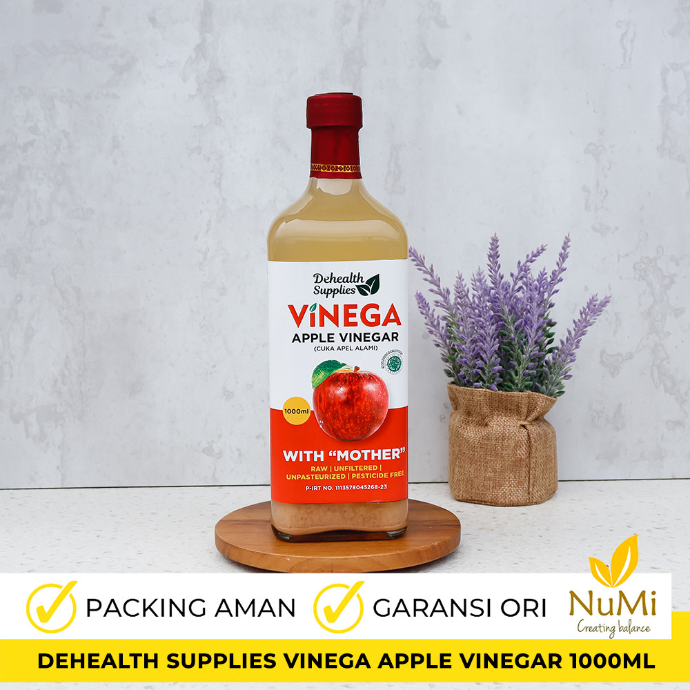 

1000ML CUKA APEL APPLE VINEGAR - DEHEALTH SUPPLIES