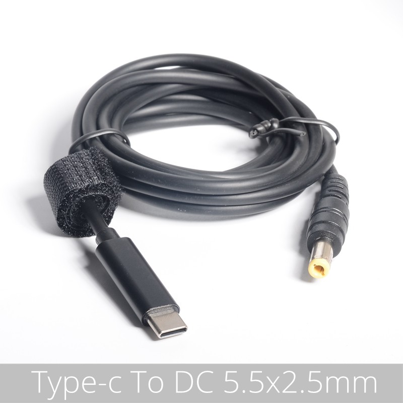 PD3.0 to DC 5.5*2.1 5.5*2.5 Decoy trigger Adapter cable TYPE-C PD Decoy line QC4 charging notebook 1