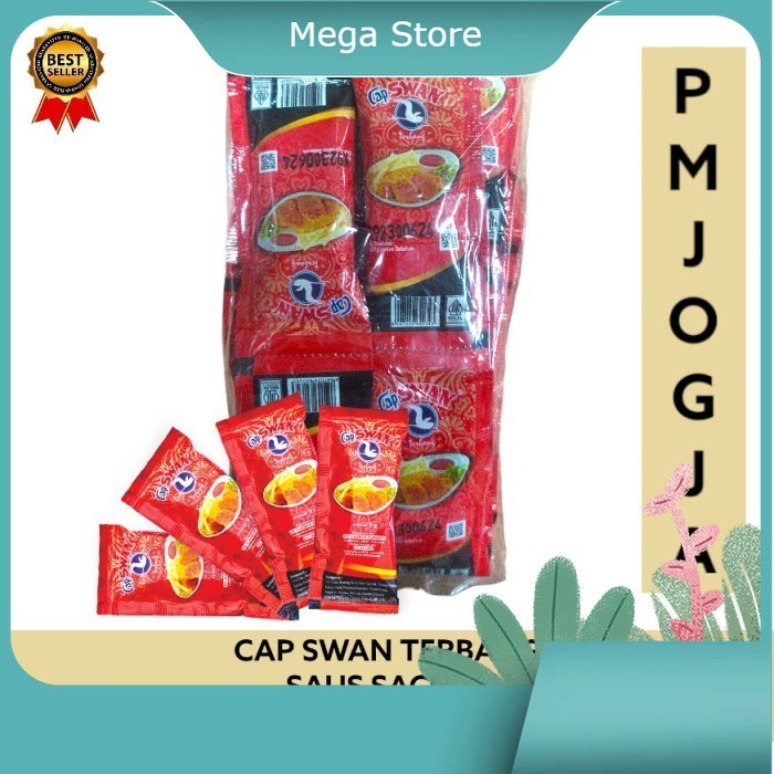 

Saos sachet Cap Swan 1 pack isi 24 pcs / saus saset renteng 24 pcs