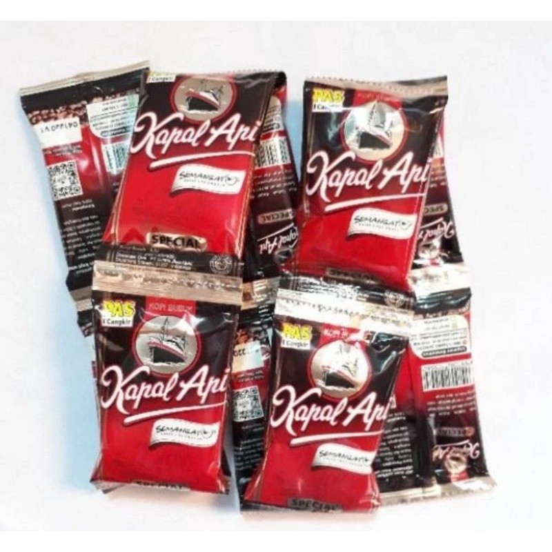 

kopi kapal api special mini 6.5 gr x 10 sachet (1 renceng )