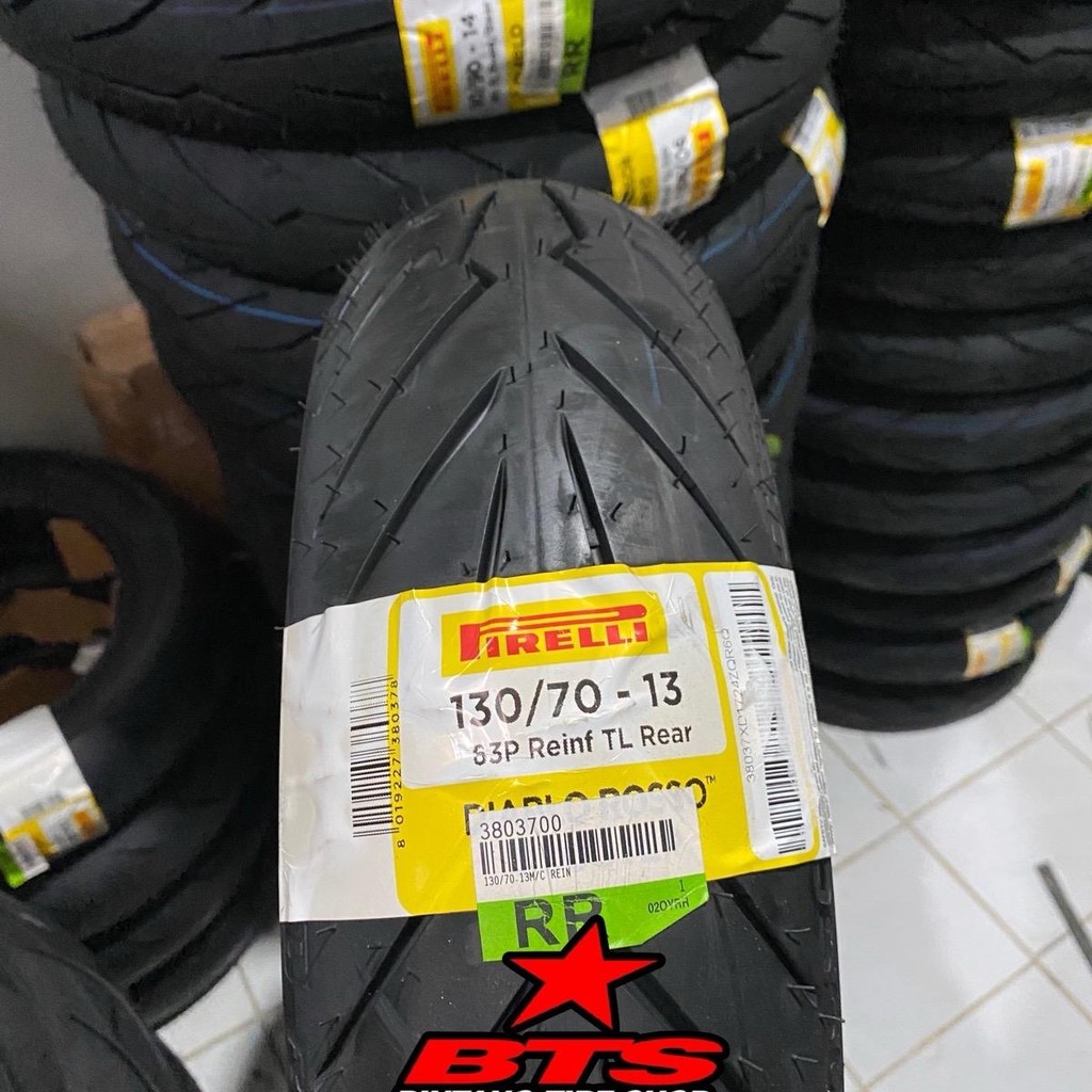 Ban Pirelli 130/70-13 Diablo Rosso Scooter TL Medium Compound Ban Belakang NMAX PCX ADV