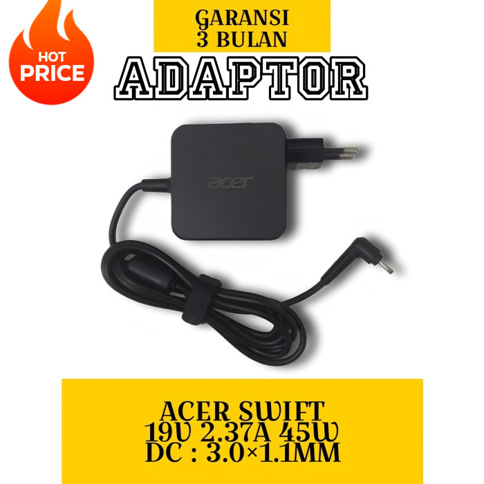 Adaptor Charger Acer Chromebook 13 CB5-311 CB5-311P C810 C810-T7ZT Series 19V 2.37A 45W Ori
