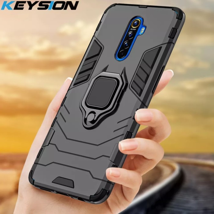 CASE REALME X2 PRO RUGGED ARMOR ROBOT TRANSFORMER STANDING IRING  #WSDIRC