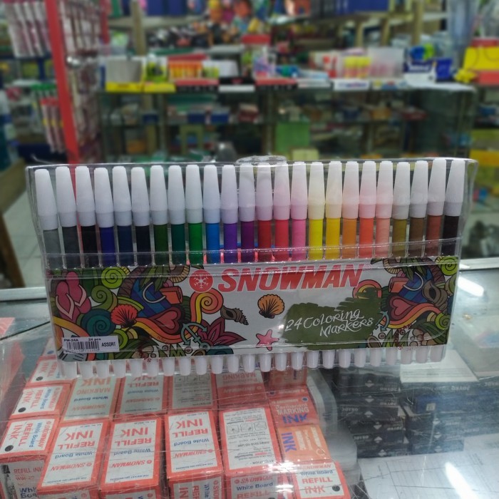 

jt SPIDOL SNOWMAN 24 WARNA