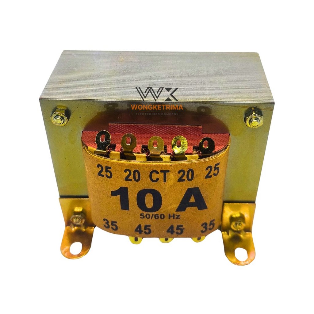 TRAFO REALPRO 10 AMPER CT 45 VOLT 10A CT 45V 10AMPER CT 45VOLT