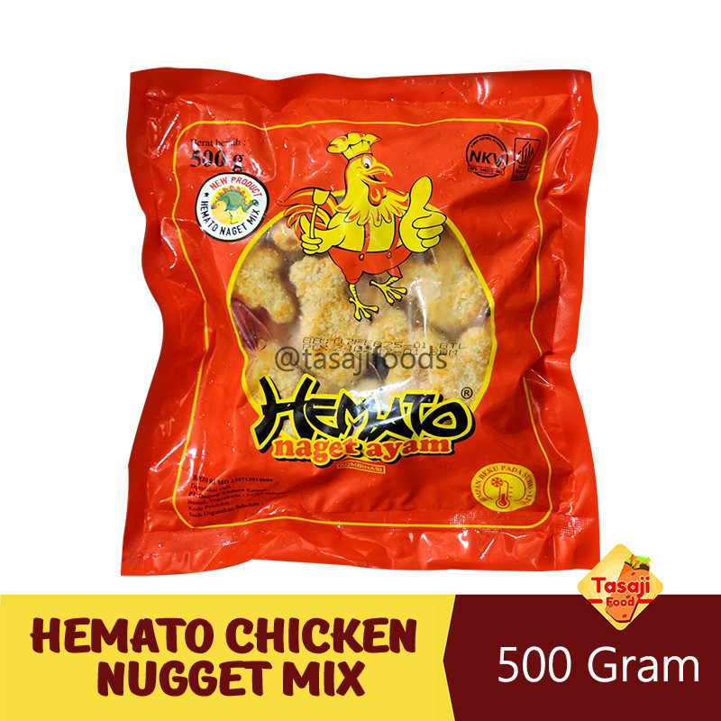 

Hemato Chicken Nugget Mix 500gr Frozen Food