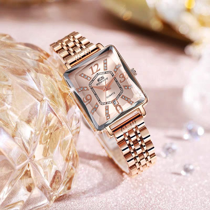 JAM TANGAN WANITA JAM TANGAN RANTAI ORIENT FASHION RANTAI WANITA 5WARNA BISA COD