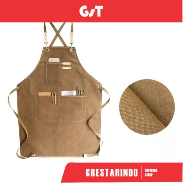 Apron Barista Bartender Chef Hairdressing Apron Catering