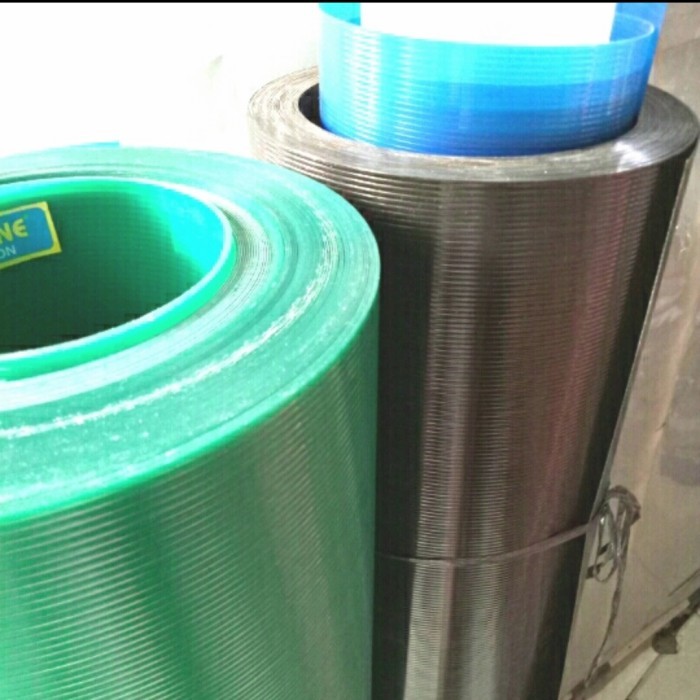 fiber pagar plastik penutup - Putih