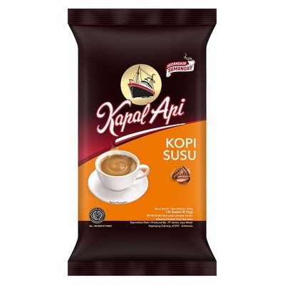 

Kapal Api Instan Kopi Susu 10 x 31 g