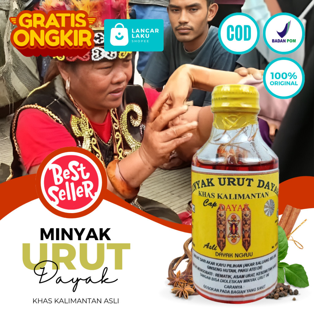 Minyak Urut Dayak - Minyak Urut Ida Dayak Minyak Urut Ibu Ida Asli Kalimantan Ori Minyak Urut Dayak 