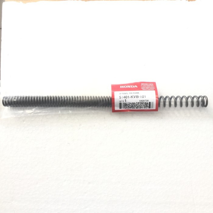 Spring FR Fork Per Shock Depan VARIO 110 Techno ORI AHM 51401KVBT01 berkualitas